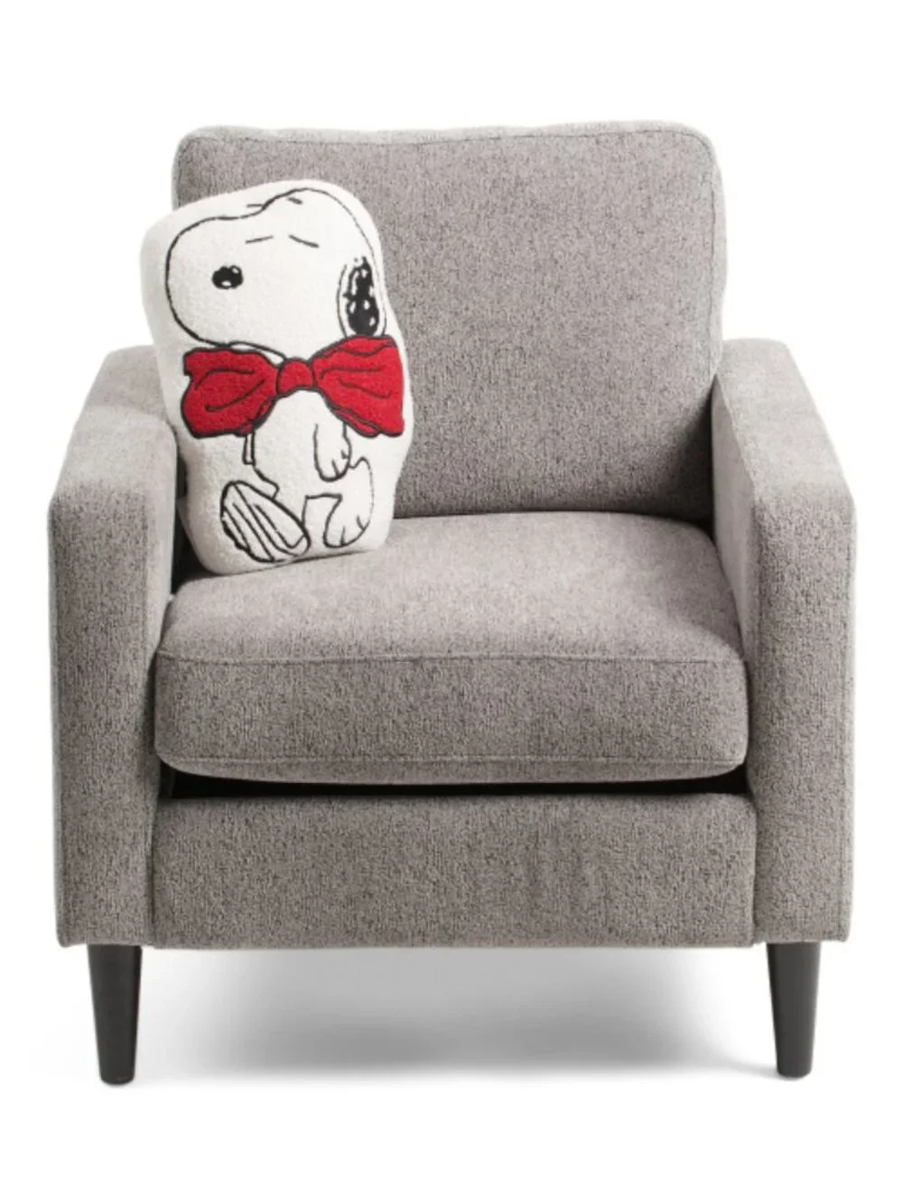 PEANUTS 13x17 Embroidered Bow Pillow